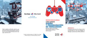 folleto programacion videojuegos