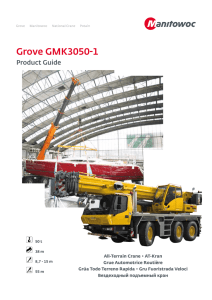 GMK3050-1 Guía del Producto