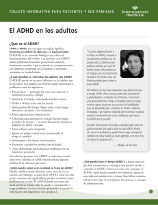El ADHD en los adultos - Intermountain Healthcare