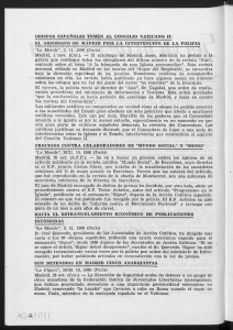"Le Monde", 2. 11. 1966 (París) Madrid, 1 nov. (Cor.).