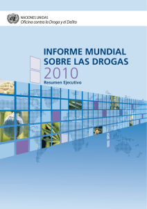 Informe Mundial de Drogas
