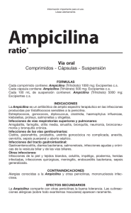 Ampicilina - Laboratorios Rowe