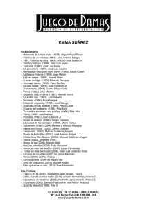 CV Emma Suárez 2011