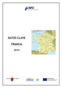 Datos Clave Francia. INFO 2013