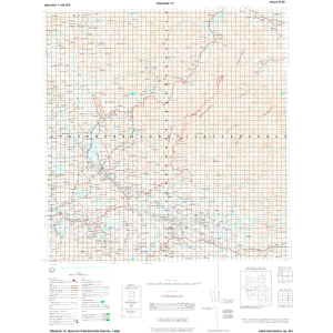 HOJA 3736 BOLIVIA 1:100.000 TIRAQUE "A" EDICION DIGITAL No