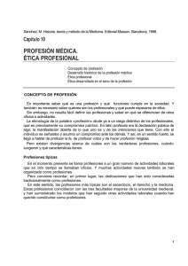 profesion medica-etica profesional