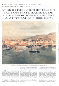 Las Islas Canarias y su naturaleza al comenzar el siglo XIX
