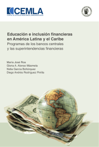 Educación e inclusión financieras en América Latina y el Caribe