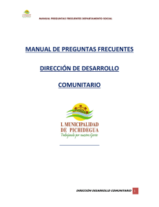 Manual preguntas frecuentes - I. Municipalidad de Pichidegua