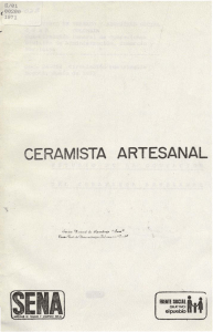 CERAMISTA ARTESANAL