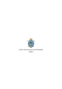 Unión Internacional del Notariado (UINL)