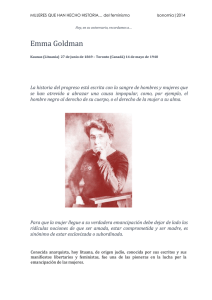 Emma Goldman - Fundación Isonomia