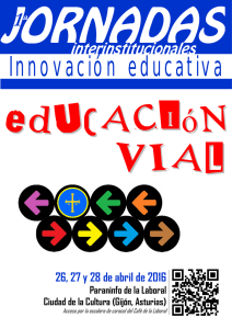 Jornadas Interinstitucionales de Educación vial 2016