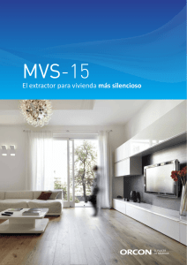 MVS-15 - Jaga ventilación