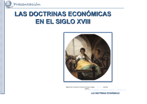 las doctrinas económicas en el siglo xviii