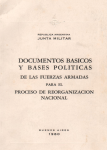 Documentos Basicos y Bases Politicas de las FF.AA. para el