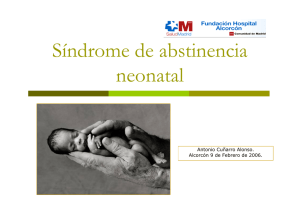 Síndrome de abstinencia neonatal