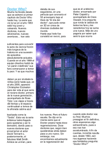 Doctor Who? - Blog de los alumnos UNIR