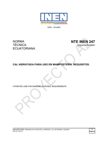 NTE INEN 247 - Servicio Ecuatoriano de Normalización