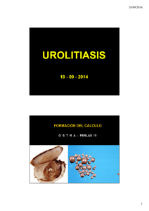 Urolitiasis - 18 09 2014