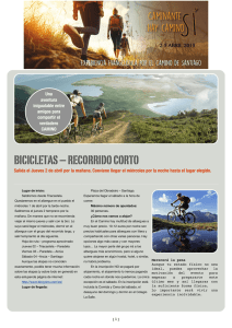 Dossier Bicicletas Corto - Caminante sí hay camino