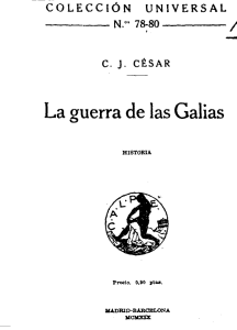 Comentarios de la Guerra de las Galias