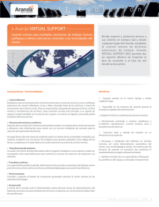 Virtual Support - Aranda Software