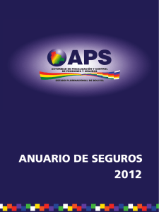 Anuario de Seguros - 2012