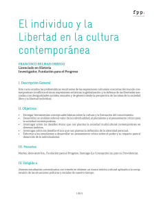 Curso 2: El individuo y la libertad en la cultura contemporánea