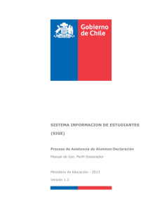 sige - Ministerio de Educación de Chile