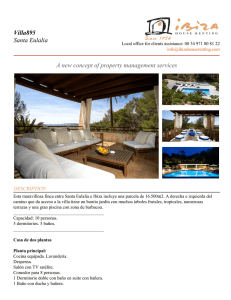 Villa895 Santa Eulalia A new concept of property management