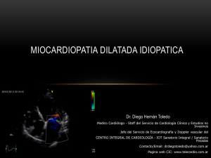 Miocardiopatía Dilatada Idiopática