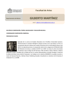 gilberto martínez - Pontificia Universidad Javeriana
