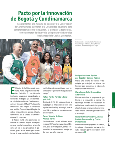 Pacto por la innovación de Bogotá y Cundinamarca
