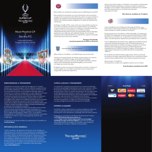 Supercopa de la UEFA 2016: Guía para los espectadores