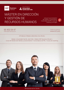 máster en dirección y gestión de recursos humanos