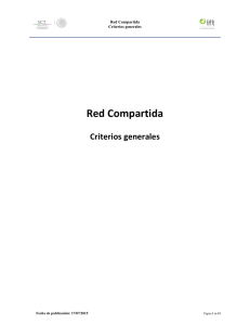 Red Compartida - Secretaría de Comunicaciones y Transportes