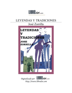 LEYENDAS Y TRADICIONES José Zorrilla