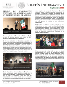 Durante septiembre, el Consulado de México en Seattle participó en