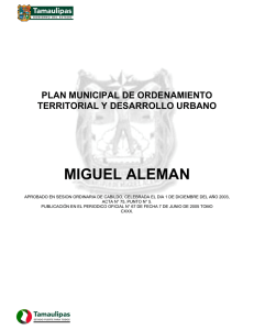 miguel aleman - Secretaría de Desarrollo Urbano y Medio Ambiente