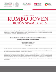 rumbo joven edición spamex 2016 - Instituto Mexicano de la Juventud