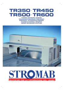 TR350- TR450 TR500- TR600