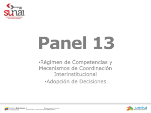 SUNAI Presentación Panel 13