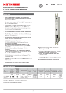 9364196, UFOcompact-Aufbereitungssystem DVB-T