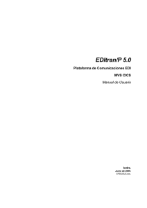 EDItran/P 5.0
