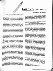 Dos FLAUTAS MIXTECAS - Revista de la Universidad de México