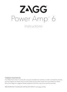 Power AmpTM 6
