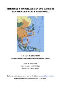 intereses y rivalidades en los mares de la china oriental y