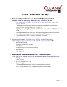 Office Certification Test Key