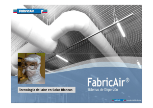 Tecnología del aire en Salas Blancas
